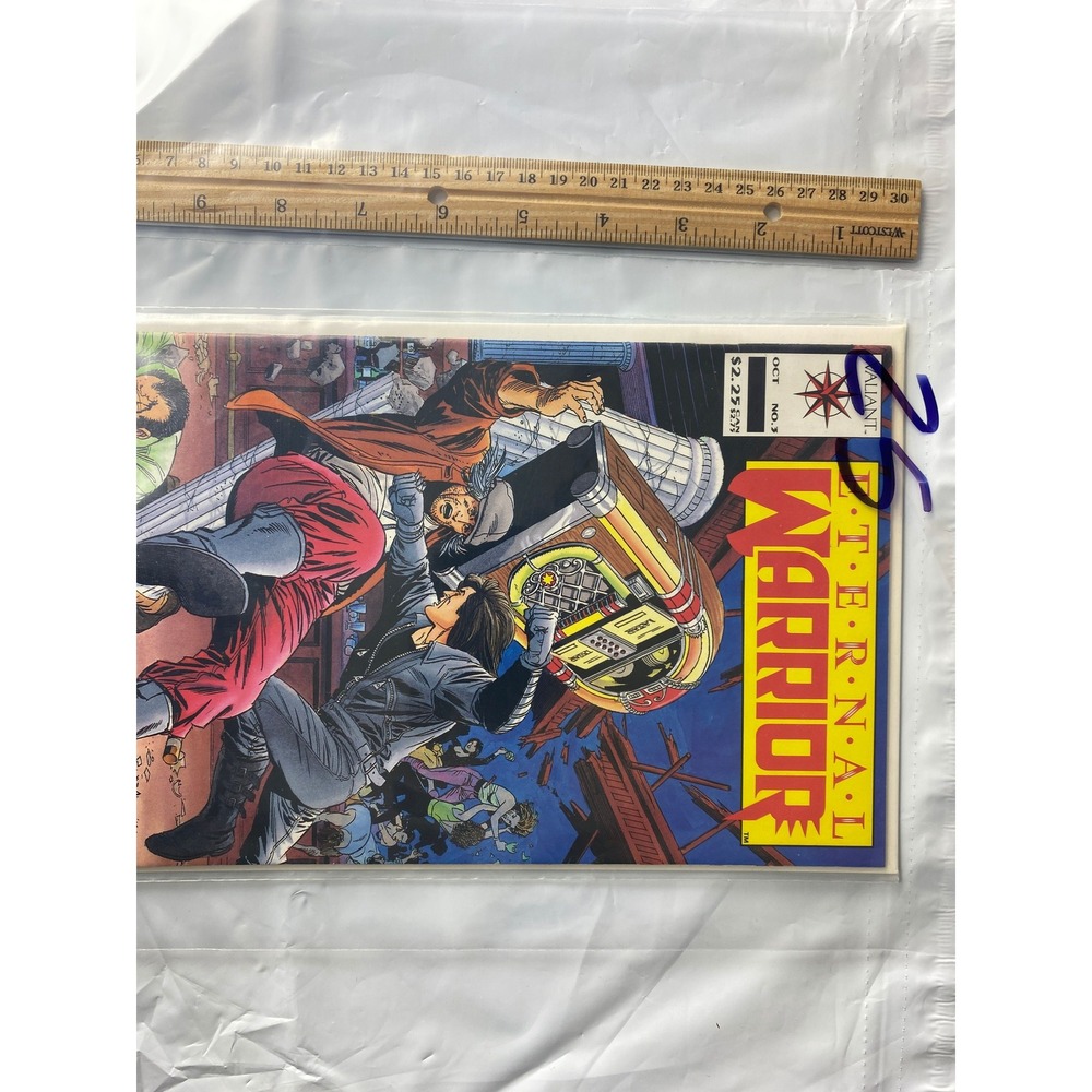 Eternal Warrior Comic Book October 1992 Issue 3 Valiant‎ Comics